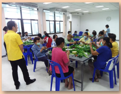 โครงการสานใยรักสุขภาพดีชีวีมีสุข