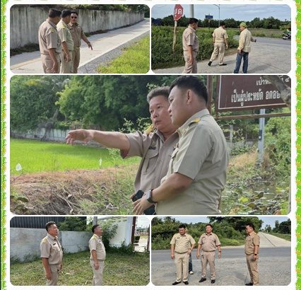 ลงพื้นที่สำรวจความเดือดร้อนของประชาชน ภายในชุมชนสันติสุข ชุมชนไชยานุภาพ
