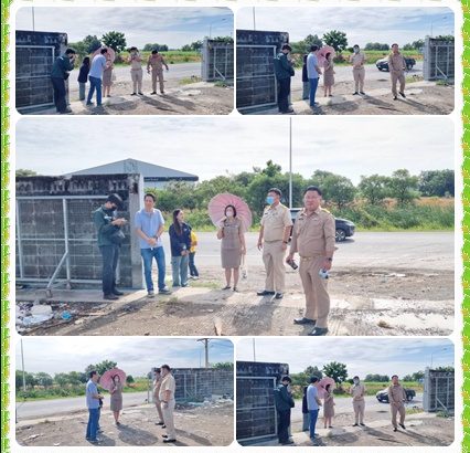 ลงพื้นที่สถานที่ทิ้งขยะและสิ่งปฏิกูลของเทศบาลตำบลดอนเจดีย์เพื่อศึกษาและวางแผนการติดตั้งเครื่องมือกำจัดขยะและแนวทางการดำเนินการกำจัดสิ่งปฏิกูล